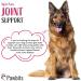 Pawbits 120 Adult Senior Dog Hip & Joint Supplements for Older Mature Dogs. High Strength Green Lipped Mussel Supplement for Elderly Dogs with Stiff Joints - Glucosamine Vitamin C & E 120 tablets - Buy Online on GoSupps.com