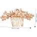 Didiseaon Rhinestone Side Comb Bride Hair Comb Wedding Hair Comb Bridal Hair Side Comb Pearl Hair Comb Bridal Hair Comb Wedding Hair Side Comb Rhinestones Miss Accessories Silver - Buy Online on GoSupps.com