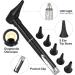 Healifty Otoscope with Light - Compact Ear Diagnostic Tool for Adults Children & Pets | 5 Disposable Covers | No Battery Needed - Buy Online on GoSupps.com