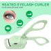Heated Eyelash Curler | USB Rechargeable | 2 Heating Modes | Green - Buy Online on GoSupps.com