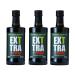 EXT TRA EXTTRA Original - Extra Virgin Olive Oil Early Harvest (Picual Variety) - Pack of 3 x 500 ml