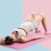 Yoga Resistance Band Set - 5 Levels (5/10/20/30/40LB) for Home Gym - Elastic Exercise Bands in Pink - Ideal for All Fitness Levels - Buy Online on GoSupps.com
