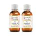 Greenwood essential natural sunflower oil (Helianthus Annuus) Naturreine therapeutic quality cold -pressed (Pack of Two) 100ml x 2 (6.76 oz)
