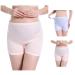 FEOYA Maternity Shorts Knickers High Elastic Cotton Safety Shorts Pants 2pcs 2XL (154-176 lb) Boxershorts Hohe Taille 002