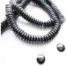 Weight Loss Earrings - Black Magnetic Acupuncture Acupressure - Organic Health Benefits - Stimulate Acupoints - 1 Pair - Buy Online on GoSupps.com