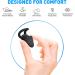 Sleeping Noise Cancelling Ear Plugs | Anti-Shedding Design | Super Soft & Comfortable | Reusable for Sleeping, Snoring, Work & Travel - Black - Buy Online on GoSupps.com