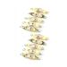 WINCSPACE Fishing Lure Light Deep Drop Underwater, Water-Triggered Designed Light Bait Flasher Saltwater Freshwater Bass Halibut Walleye Lures Attractant 10 PCS Big eyes light