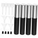 FOYTOKI 12 Pcs Refillable Eyelash Grow Oil Eyeliner Bottle Empty Mascara Wands and Tubes Eyeliner Container