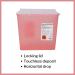 McKesson Prevent Biohazard Sharps Container - 1.25 gal Red Plastic - 1 Count - Buy Online on GoSupps.com