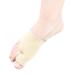 DYKOOK Bunion Corrector & Big Toe Straightener Bunion Protector with Heel Strap Toe 1Pair Separator Bunion Splint for Pain Relief Non-slip Hallux Valgus Corrector & Protect Foot Day Night(Beige Small) S Beige