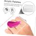 2 pi ces Palette de M lange Transparente pour Maquillage Professionnel Palette Ergonomique Portable pour Fards Paupi res et Teintes Personnalis es Adapt e Aux Salons et Artistes - Buy Online on GoSupps.com