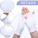 6 Pairs Fingerless Eczema Gloves - Washable & Reusable Moisturizing Cotton Sleeves for Dry Hands | Perfect for Adults | International Shipping - Buy Online on GoSupps.com