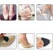 Ponpon 16 Pairs Reusable Toe Filler Inserts - Adjustable Shoe Filler for Men & Women | Perfect Fit for Too Big Shoes - Buy Online on GoSupps.com