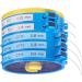 WAKU Stroft Line Leader Spool System with Cutter Rings - Set of 5 for Ultimate Fishing Precision | International Shipping Available - Buy Online on GoSupps.com