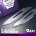 Buy Disposable Scalpel Blades #10 - Pack of 100 | High Carbon Steel Sterile Surgical Blades for Dermaplaning - Buy Online on GoSupps.com