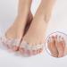 Alinzo Orthopedic Gel Toe Separator & Hallux Valgus Correction - Pink Hammer Toe Relief - Buy Online on GoSupps.com
