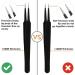 Prasacco 5-Piece Mini Bead Tweezers Set - Premium Stainless Steel Curved Tweezers for Jewelry Making and DIY Crafts - Buy Online on GoSupps.com