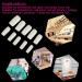 500x ABS False Nails Assorted Different Sizes Nails Cover Natural False Nails Fake Tips Tools With Box - Buy Online on GoSupps.com