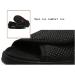 Men's MisFun Diabetic Slippers for Swollen Fat Wide Feet - Black Size 7 - Buy Online on GoSupps.com