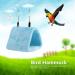 Plush Bird Hammock Warm Bird Nest Hanging Pet Bird Cage Cave Swing Parrot Tents Bed for Parakeet Cockatiel Lovebird Budgie Canary Cockatoo (S-Blue) S Blue - Buy Online on GoSupps.com