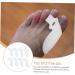 BIUDECO Toe Separator & Protector Set - 4 Pairs | Toe Straightener & Hammer Toe Splints | Bunion & Corn Relief | Silicone Gel Brace - White 7x3.5cm - Buy Online on GoSupps.com