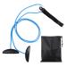1 x Pulley 1 x Black Oxford Fabric Drawstring Bag Arm Strap Shoulder Pulley On Door Pain Relief Arm Rehabilitation Tool