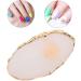 Resin Nail Art Palettes Resin Mini Nail Art Gel Polish Color Mixing Plate Tips Display Holder Manicure Tool Nail Art Painting Gel Plalette (white) - Buy Online on GoSupps.com
