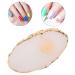 Resin Mini Nail Art Gel Polish Color Mixing Plate - Display Holder & Manicure Tool for Perfect Tips - Buy Online on GoSupps.com