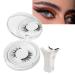 Magnetic Lashes Magnetic Lashes Kit Reusable Double Magnetic Lashes without Eyeliner Magnetic Lashes with Natural Look Eyelash Strips with Waterproof Magnets Easy To Wear(Natural) 4