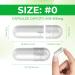Antaijn Size 0 Clear Empty Vegan Capsules - 5000 Pack for DIY Filling | Compatible with Capsule Filler - Buy Online on GoSupps.com