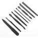 Grendly 16 Piece Nail Clippers Set Stainless Manicure Cutter Tool Pedicure Nail Scissors Ear with Leather Bag - Black - Buy Online on GoSupps.com