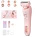 Female Shaver for Private Area Shaver for Women Wet Dry Shaver Women 2 in 1 Waterproof Electric Razor Say Goodbye to Ingrown Hairs and Painful Hair Removal (Pink)