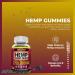 Organic Hemp Gummies Neuropathy Support High Potency - Vegan Extra Strength Hemp Oil Infused Nerve Pains Supplement Gummy Capsules Bear Edibles Omega 3-6-9 Vitamin B2 Made in USA - Buy Online on GoSupps.com
