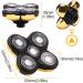 5-Head Beard Cutter Replacement Blade for Electric Razor Shaver - Gold | Easy Install for Head and Face - Buy Online on GoSupps.com