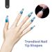 Beetles Gel Tips Refill Pack 200pcs Coffin Long Shape | Clear Pre-shaped Full Cover False Nails | Easy Nail Extensions for Acrylic & Press On | Fast DIY Nail Art with UV LED Lamp - Buy Online on GoSupps.com