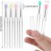 Abeillo 6PCS Silicone Lip Brush Silicone Lip Applicator Reusable Lip Balm Applicator with Cap Lip Scrub Brush Lip Brush for Lipstick Eyeshadow and Cream Lip Mask (Multicolor) - Buy Online on GoSupps.com