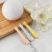 3-Piece Metal Spatula Set | Mini Makeup Spoon & Skin Care Applicator | Gold Rose Gold & Silver | Perfect for Creams Masks & Lotions - Buy Online on GoSupps.com