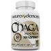 Chaga Mushroom 10:1 Standardized Extract with 30% Polysaccharides 1 000mg Per Serving 60 Veggie Capsules Supports Immune Health - Non-GMO Gluten-Free Herbal Supplement 1 Count (Pack of 1)