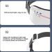 Eye Massage Device with Warm Compression & Vibration | Bluetooth Music & Fatigue Relief - Sleep Support (White) - Buy Online on GoSupps.com