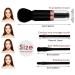SIBBA 4 in 1 Insertionable Makeup Brush Set - Portable Mini Face Cosmetics Highlight Powder & Eyeshadow Brushes (Black) - International Shipping Available - Buy Online on GoSupps.com