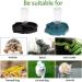 PINVNBY Reptile Food Water Bowl 2 in 1 Feeding Dish Automatic Dispenser Turtle Feeders Waterer With Leaf Plate Dish for Lizards Tortoises Gecko Chameleon 2 PCS (blue) - Buy Online on GoSupps.com