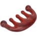 Gientan Scalping Massage Comb - 5 Teeth Sandalwood Gua Sha for Portable Meridian Massage - Buy Online on GoSupps.com