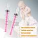 2pcs Baby Nasal Irrigation Set with Silicone Tips for Nasal Hygiene - Pink - Buy Online on GoSupps.com