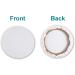 IVON 4pcs Round Canvas Board Set - 12'' & 8'' Professional Stretched Circle for Acrylic Pouring and Painting - White - Buy Online on GoSupps.com