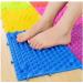 YOBEYI Foot Massage Mat Acupressure Mat Foot Reflexology Walking Toe Plate Massage Pad Bathroom Mat Yoga Mat Anti-Slip Mat Outdoor Game 2 PCS (Blue)