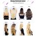 Laavoo 35cm Real Hair Extensions for Sew-In | Ombre Brown & Balayage #1b/4/27 | Smooth 80g Dark Brown Extensions - Buy Online on GoSupps.com