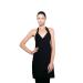 Cricket Blokr Hair Stylist Apron Cover Up for Salon Hairdresser Barbershop Women Men Anti-Static Hairstylist Apron with Pockets and V-neckline Black