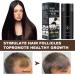 Hair Building Fibers & Waterproof Eyebrow Contour Stick - Thickening Powder for Thinning Hair - Dark Brown (0.99 oz) - Ideal for Men & Women - Buy Online on GoSupps.com