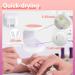 Angnya Mini UV LED Nail Lamp - Portable Gel Nail Dryer for At-Home & Professional Use | Pink Nail Art Tool - Buy Online on GoSupps.com