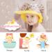 Maydolly Silicone Baby Shower Cap - Soft Safety Visor for Infants & Toddlers - Yellow - Buy Online on GoSupps.com